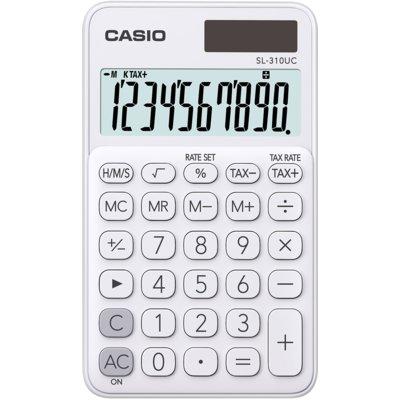Produkt z outletu: Kalkulator CASIO SL-310UC-WE-S Biały