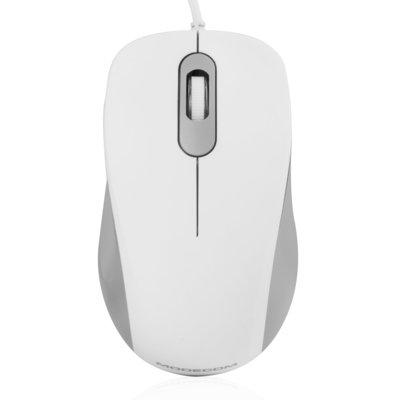 Produkt z outletu: Mysz USB MODECOM MC-M10S Biały
