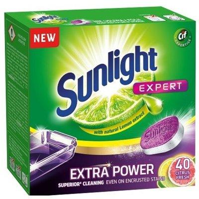 Produkt z outletu: Tabletki do zmywarki SUNLIGHT Expert Extra Power Citrus Fresh 40 szt.