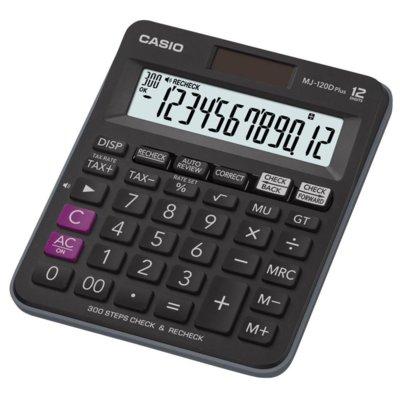Produkt z outletu: Kalkulator CASIO MJ-120D Plus-BK