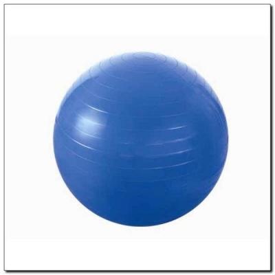 Piłka gimnastyczna yb01 55 cm niebieska - hms