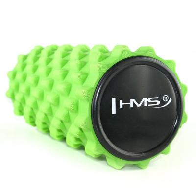 Wałek fitness 33cm fs101 zielony - hms - zielona
