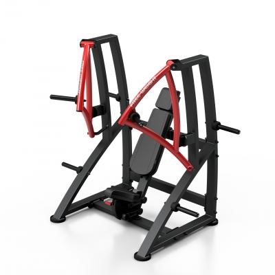 Maszyna na wolny ciężar do ćwiczenia mięśni klatki piersiowej w skosie ujemnym mf-u016 - marbo sport - czarny \ antracyt metalic