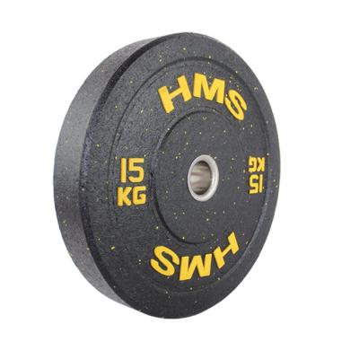 Obciążenie olimpijskie gumowane htbr15 15 kg - hms - 15 kg