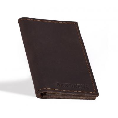 Skórzany cienki portfel slim wallet brodrene sw-03
