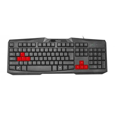 TRUST GXT 830 Gaming Keyboard (ZIVA)