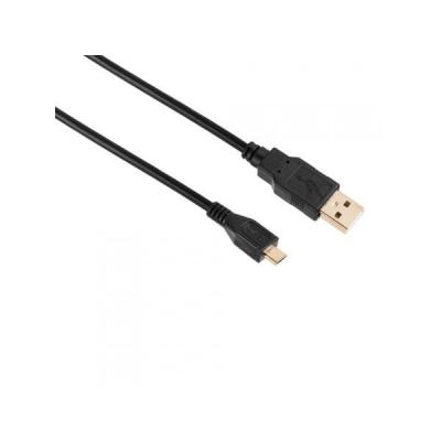 ARKAS USB - microUSB 3M, czarny