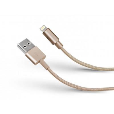 SBS SBS Kabel USB-Lightning MFI SBS 1m w otulinie Zloty