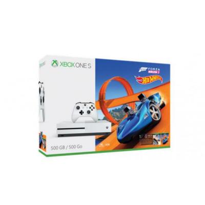 MICROSOFT Konsola Xbox S 500GB + Forza Horizon 3 + Hot Weels