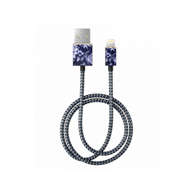 IDEAL USB-Lightning Fashion 1 m (sailor blue bloom) >> ZGARNIJ NAWET 7000 ZŁ RABATU PRZY ZAKUPIE MIN. 2 RÓŻNYCH PRODUKTÓW!
