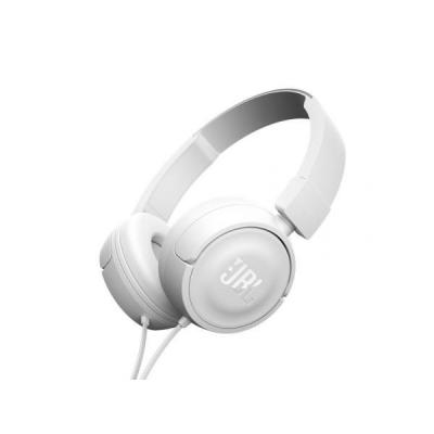 JBL Słuchawki Nauszne T450 Białe