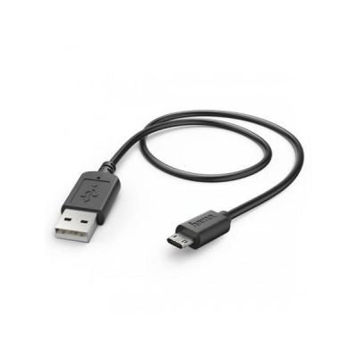 HAMA USB - microUSB dwustronny 1.4m czarny