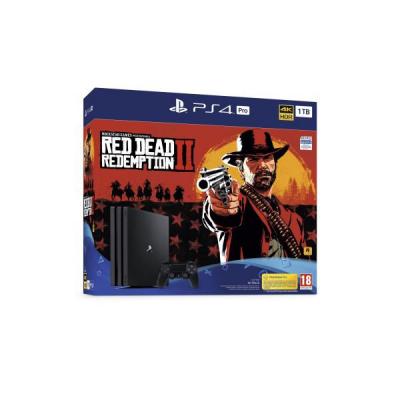 SONY Playstation 4 Pro 1TB + Red Dead Redemption 2
