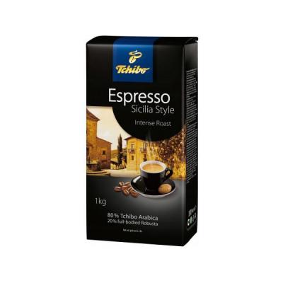 TCHIBO Kawa ziarnista Espresso Sicilia Style 1kg >> DO 30 RAT 0% Z ODROCZENIEM NA CAŁY ASORTYMENT! RRSO 0% > BEZPIECZNE ZAKUPY Z DOSTAWĄ DO DOMU