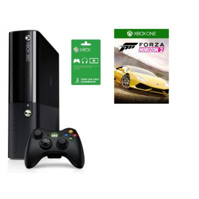 Xbox 360 500GB+Forza Horizon2+3m Live
