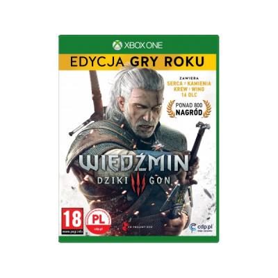 CD PROJEKT RED Wiedźmin 3 Edycja gry roku Xbox One