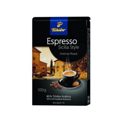 TCHIBO Kawa ziarnista Espresso Sicilia Style 0.5kg >> DO 30 RAT 0% Z ODROCZENIEM NA CAŁY ASORTYMENT! RRSO 0% > BEZPIECZNE ZAKUPY Z DOSTAWĄ DO DOMU