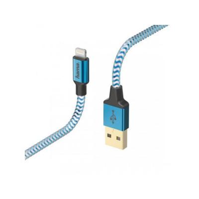 HAMA USB-Lightning 1,5M MFI REFLECTED niebieski >> Ekspresowa Wyprzedaż! Nawet 80 % taniej. Sprawdź produkty objęte promocją