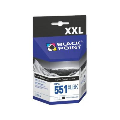 Tusz BLACK POINT BPC551XLBK Zamiennik Canon CLI-551BKXL