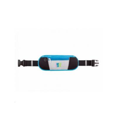 ARKAS Pas sportowy z wodoodpornym etui na smartfon Blue