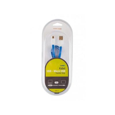 Kabel USB-MICRO Niebieski