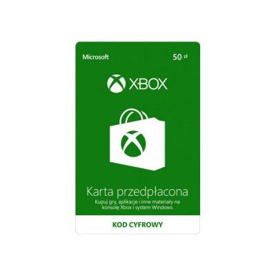 MICROSOFT Karta przedpłacona Xbox 50 PLN