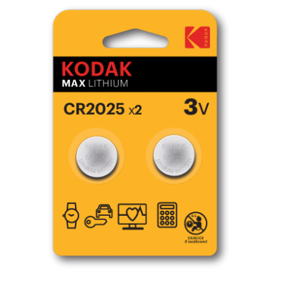 KODAK CR2025 battery (2 pack) >> ZAMÓW DO DOMU > RATY DO 20X0% > SUPER PROMOCJE > SPRAWDŹ W NEONET