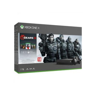 MICROSOFT Xbox One X 1TB + Gears 5 + kolekcja gier Gears of War