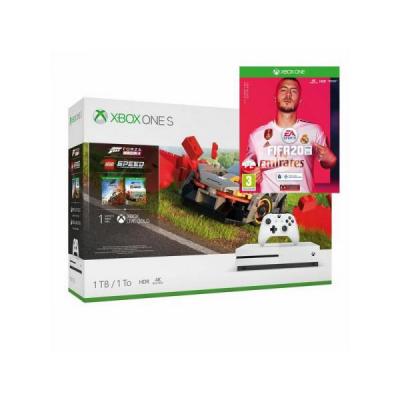 MICROSOFT Xbox One S 1TB + Forza Horizon 4 + Lego DLC + FIFA 20