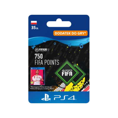 SONY FIFA 20 Ultimate Team - 750 punktów >> ZAMÓW DO DOMU > RATY DO 20X0% > SUPER PROMOCJE > SPRAWDŹ W NEONET