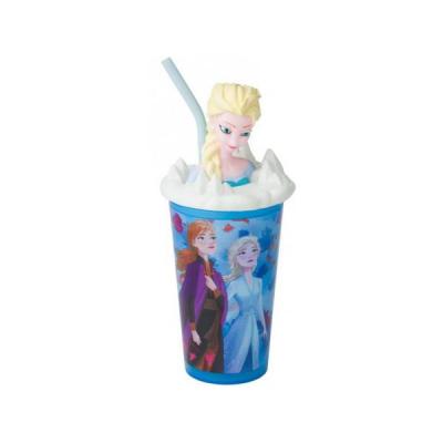 DISNEY Bidon z figurką Frozen II Fantastic Head 440 ml 35265