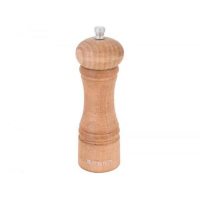 AMBITION Młynek do pieprzu i soli drewniany 15 cm kasztan Chess 229703