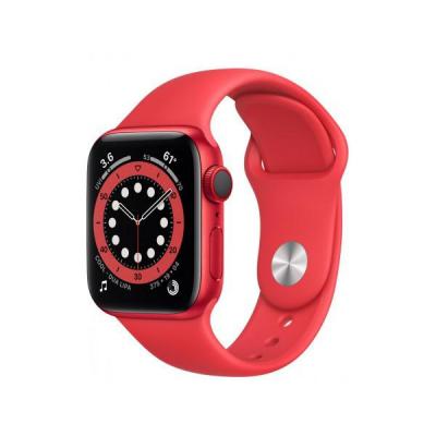 APPLE Watch Series 6 GPS + Cellular, 40mm PRODUCT(RED) Aluminium Case with PRODUCT(RED) Sport Band - Regular