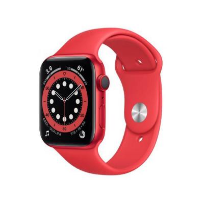APPLE Watch Series 6 GPS + Cellular, 44mm PRODUCT(RED) Aluminium Case with PRODUCT(RED) Sport Band - Regular