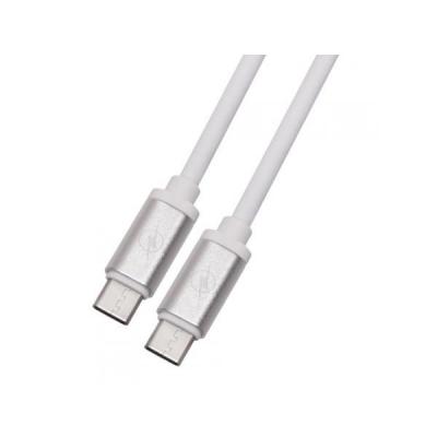 HQCable USB-C USB-C 1M, biały