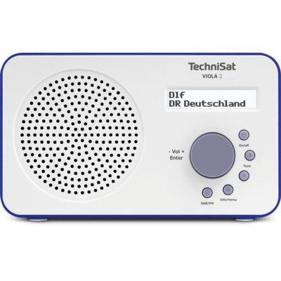 Produkt z outletu: Radio TECHNISAT Viola 2 Biało-niebieski