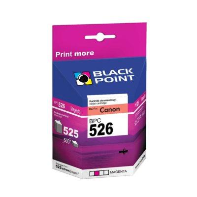 Produkt z outletu: Tusz BLACK POINT BPC526M Zamiennik Canon CLI526BM