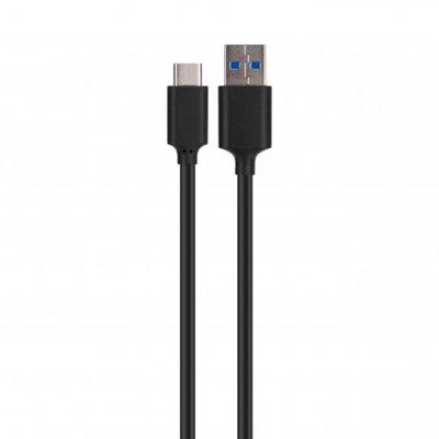 Produkt z outletu: Kabel XQISIT USB typ C - USB Typ A 0.7m Czarny