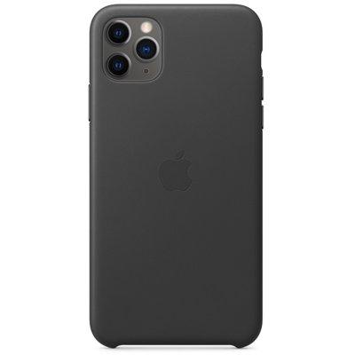 Produkt z outletu: Etui APPLE Leather Case do iPhone 11 Pro Max Czarny MX0E2ZM/A