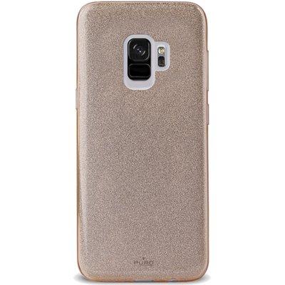 Produkt z outletu: Etui PURO Glitter Shine Cover do Samsung Galaxy S9 Złoty SGS9SHINEGOLD