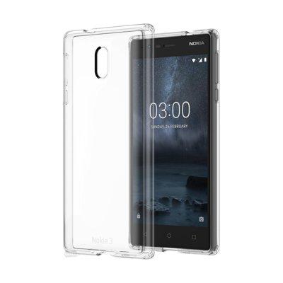 Produkt z outletu: Etui NOKIA Hybrid Crystal Case CC-705 do Nokia 3 Przezroczysty