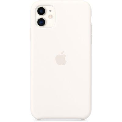 Produkt z outletu: Etui APPLE Silicone Case do iPhone 11 Biały MWVX2ZM/A