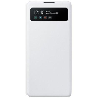 Produkt z outletu: Etui SAMSUNG S-View Wallet Cover do Galaxy S10 Lite Biały EF-EG770PWEGEU