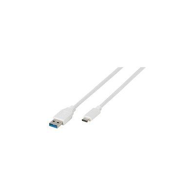 Produkt z outletu: Kabel USB VIVANCO 39838 USB C Wt-USB A Wt. 1m cert.3.1