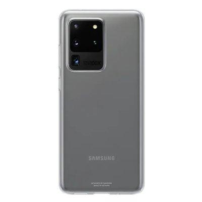 Produkt z outletu: Etui SAMSUNG Clear Cover do Galaxy S20 Ultra Czarny EF-QG988TTEGEU