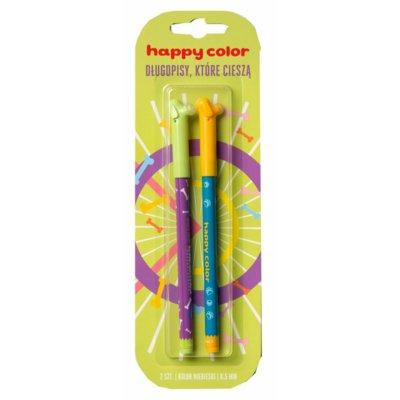 Produkt z outletu: Długopis wymazywalny HAPPY COLOR Pieski 2szt. Niebieski