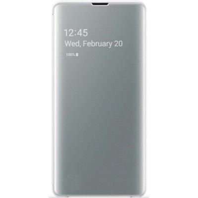Etui SAMSUNG Clear View Cover do Galaxy S10 Plus Biały EF-ZG975CWEGWW