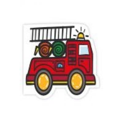Karnet twarda oprawa wóz strażacki