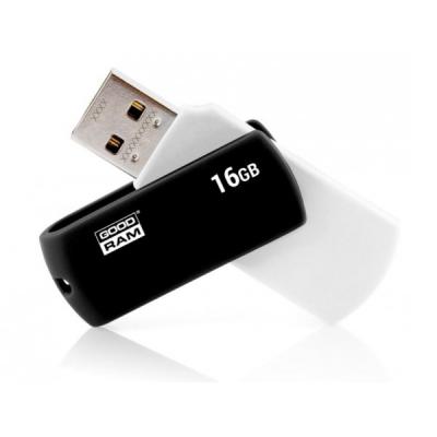 Pendrive GOODRAM UCO2 16GB Czarny & Biały UCO2-0160KWR11 Wieczysta gwarancja USB 2.0 Polski producent