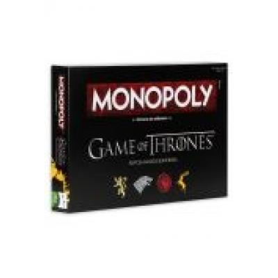 Monopoly. gra o tron. gra planszowa